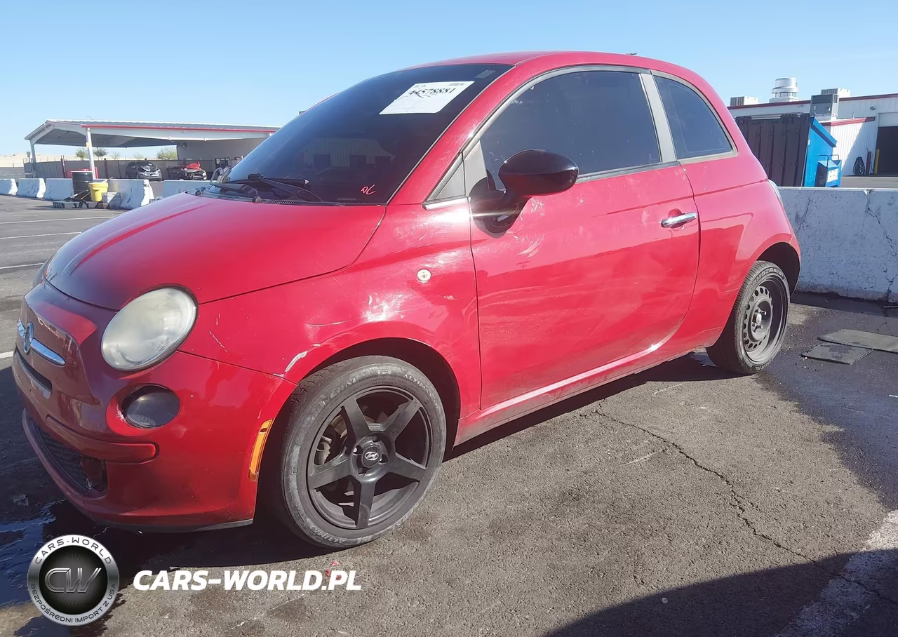 2013 Fiat 500 Pop VIN:3C3CFFARXDT575375 - 2