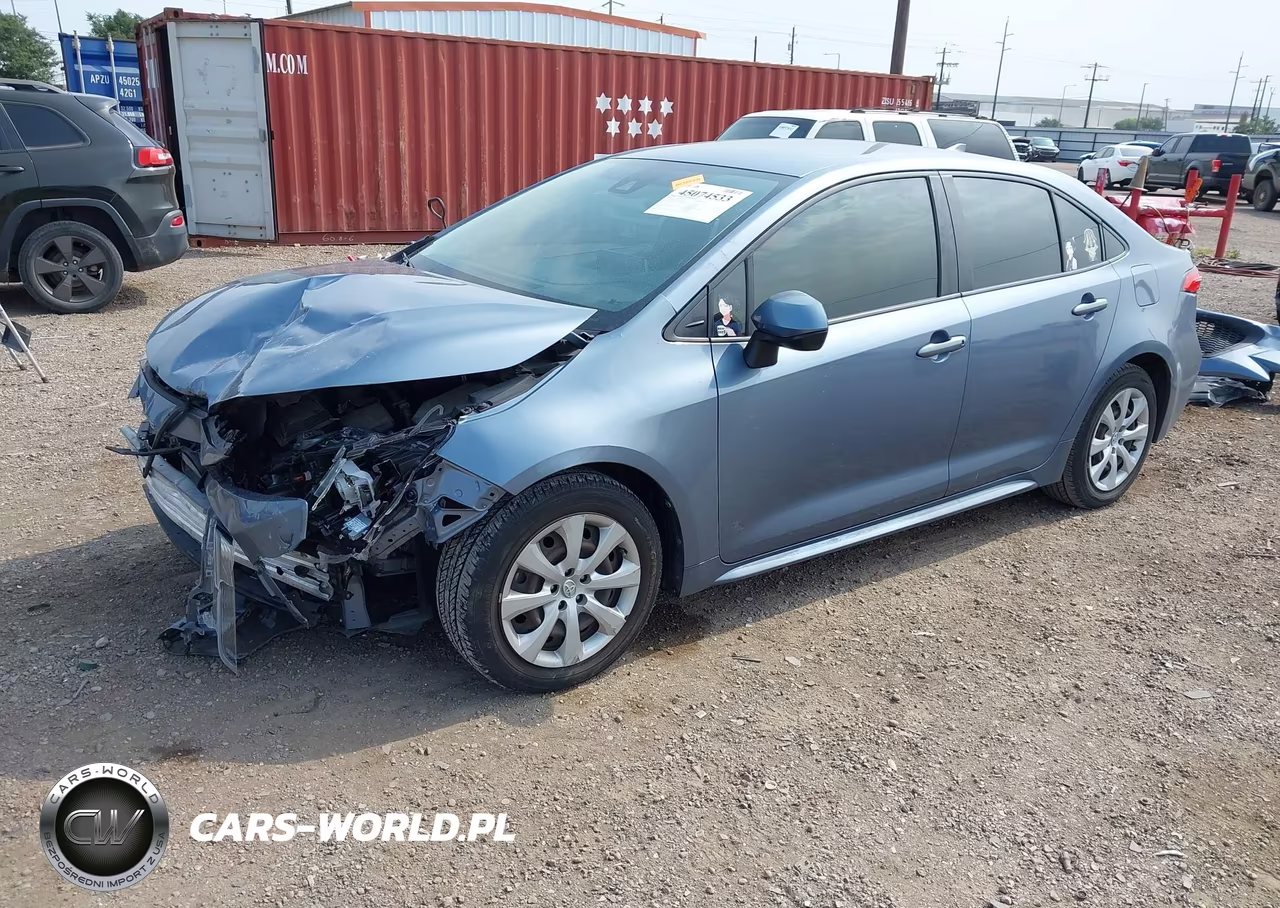 2020 Toyota Corolla Le VIN:JTDEPRAEXLJ114960 - 2