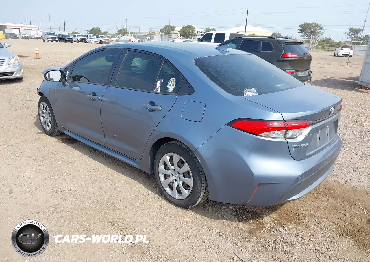 2020 Toyota Corolla Le VIN:JTDEPRAEXLJ114960 - 3