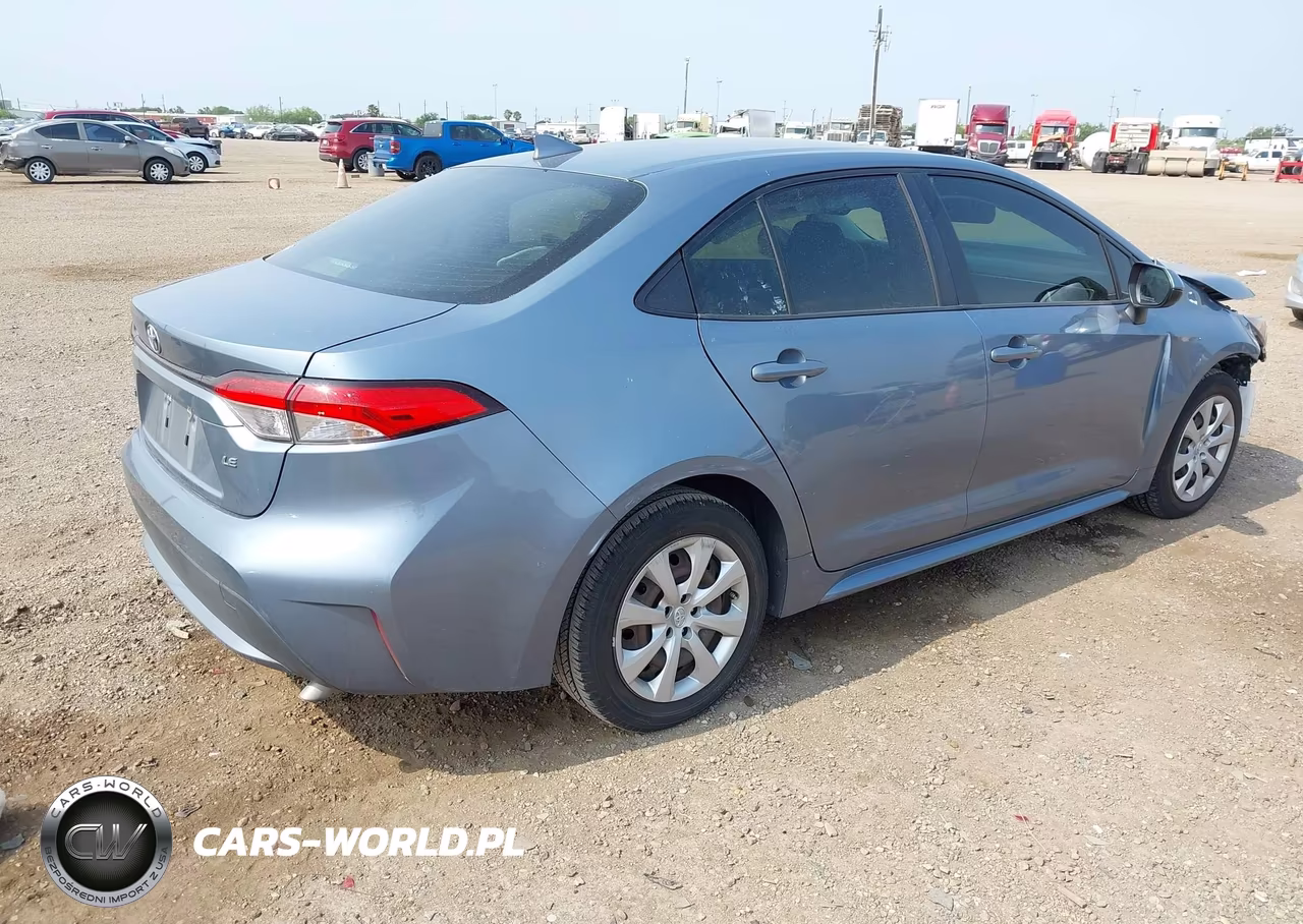2020 Toyota Corolla Le VIN:JTDEPRAEXLJ114960 - 4