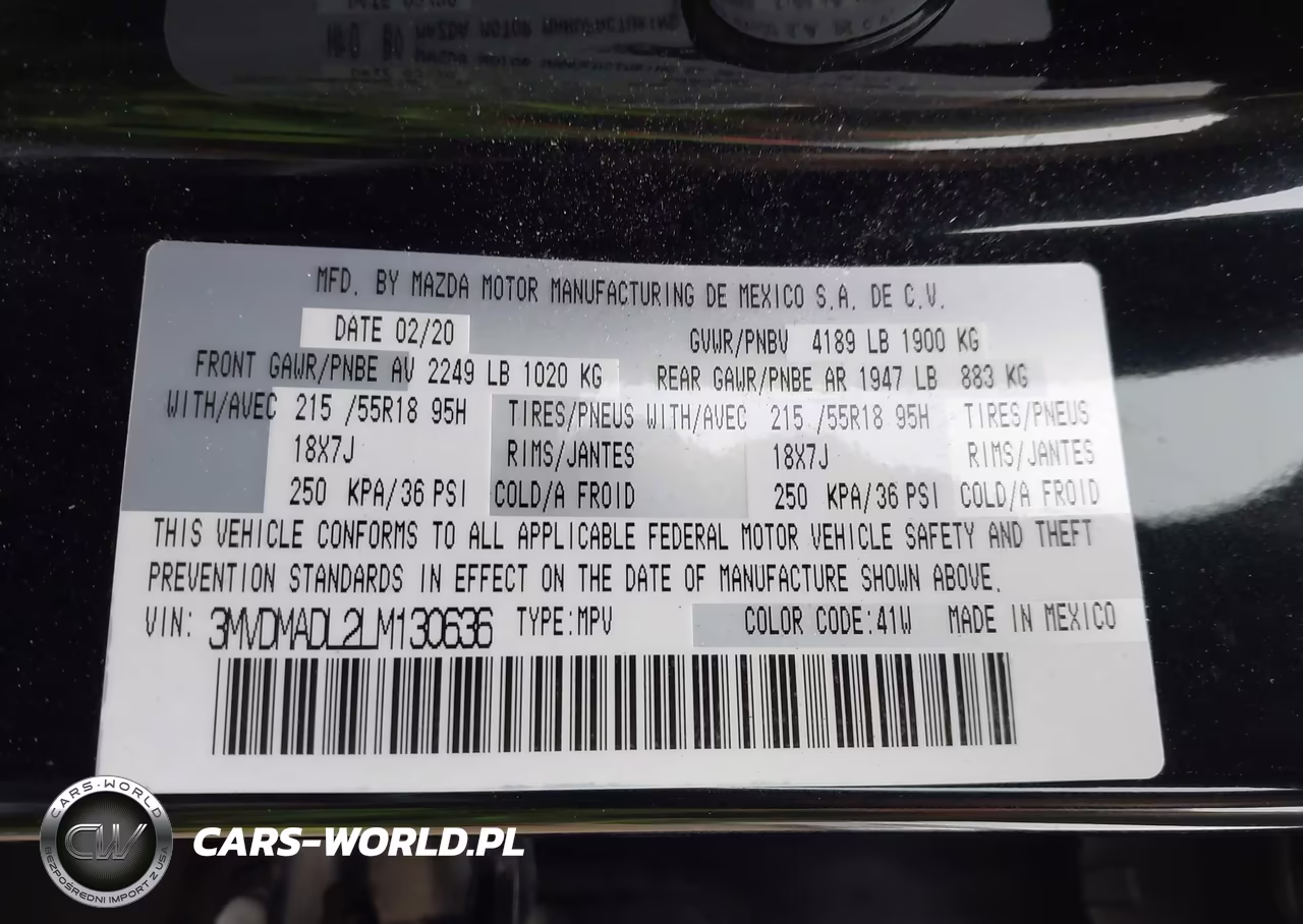 2020 Mazda Cx-30 Preferred Package VIN:3MVDMADL2LM130636 - 9