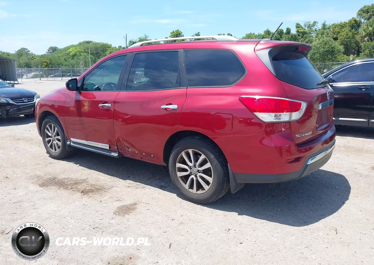 2013 Nissan Pathfinder Sl VIN:5N1AR2MNXDC617126 - 3