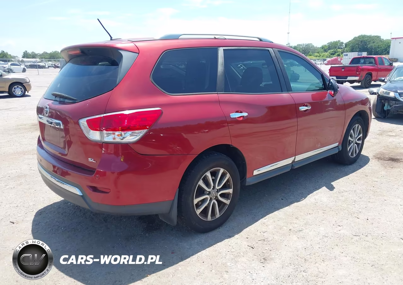 2013 Nissan Pathfinder Sl VIN:5N1AR2MNXDC617126 - 4