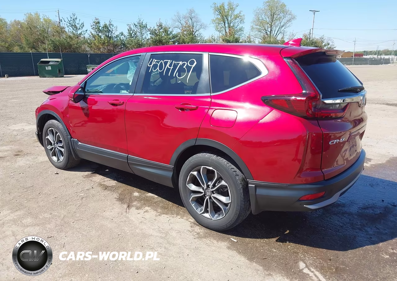 2021 Honda Cr-V Awd Ex VIN:7FARW2H55ME021701 - 3