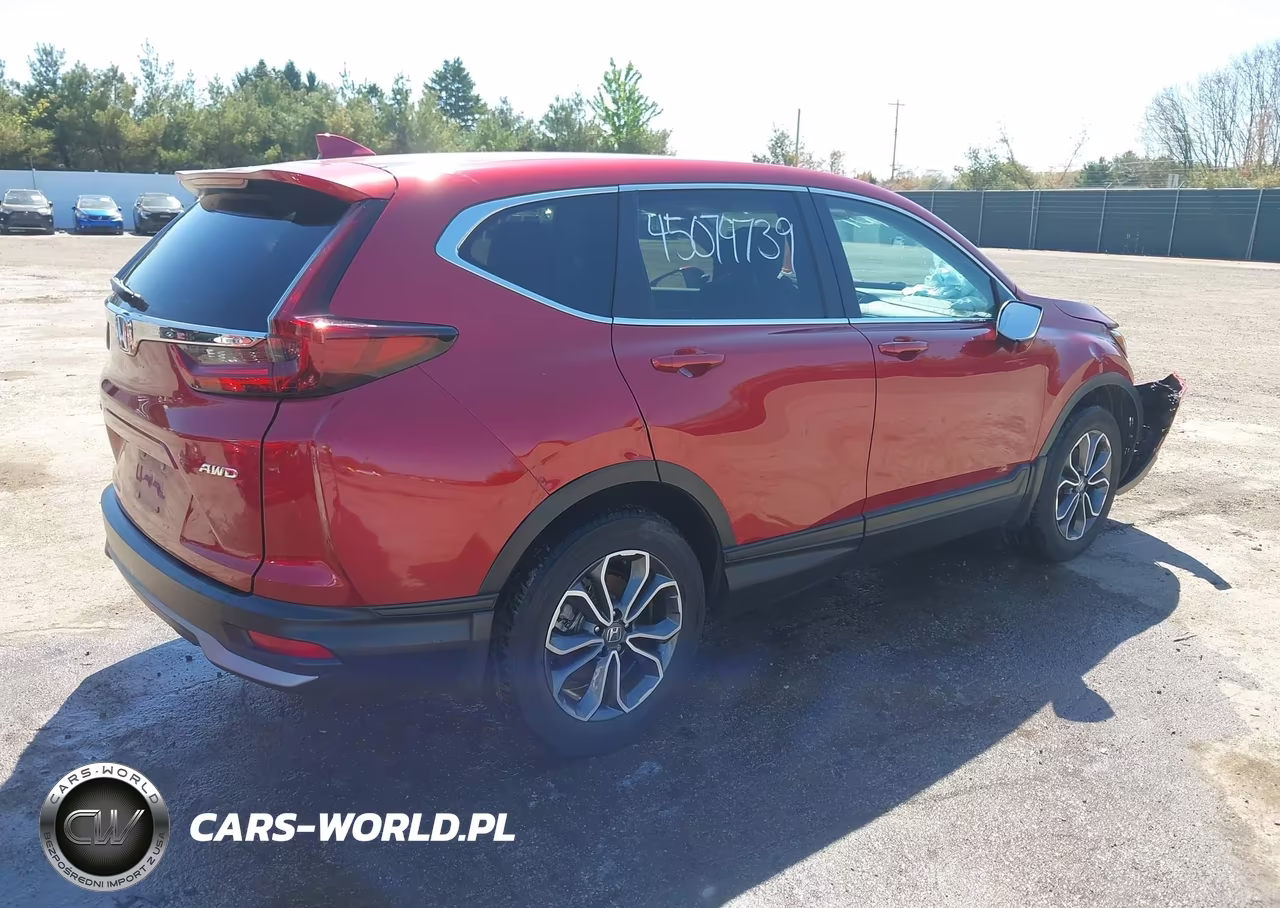 2021 Honda Cr-V Awd Ex VIN:7FARW2H55ME021701 - 4