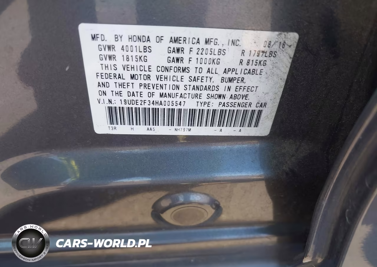 2017 Acura Ilx Acurawatch Plus Package VIN:19UDE2F34HA005547 - 9