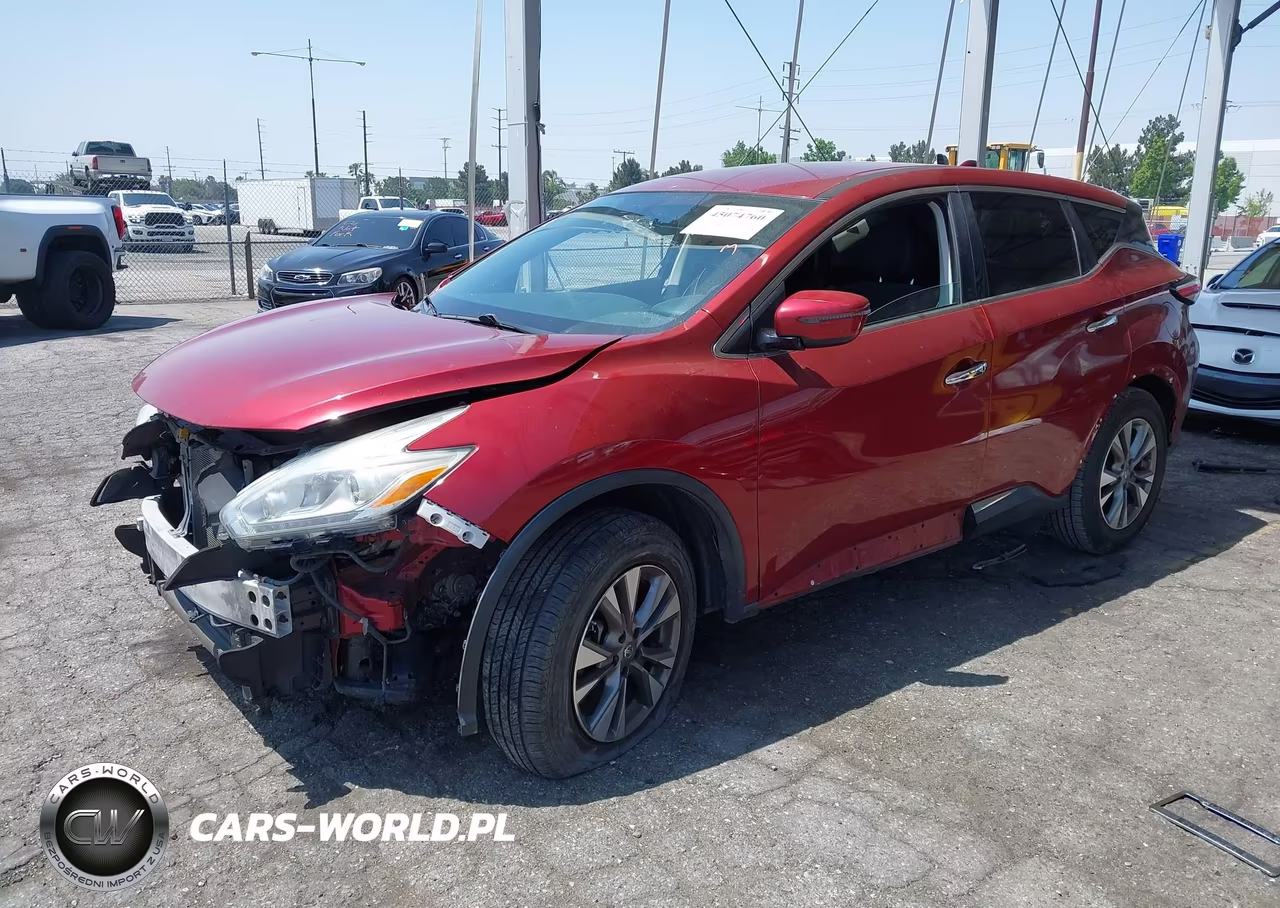 2017 Nissan Murano S VIN:5N1AZ2MH2HN157559 - 2