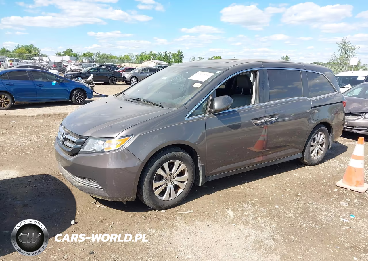 2014 Honda Odyssey Ex-L VIN:5FNRL5H60EB101777 - 2