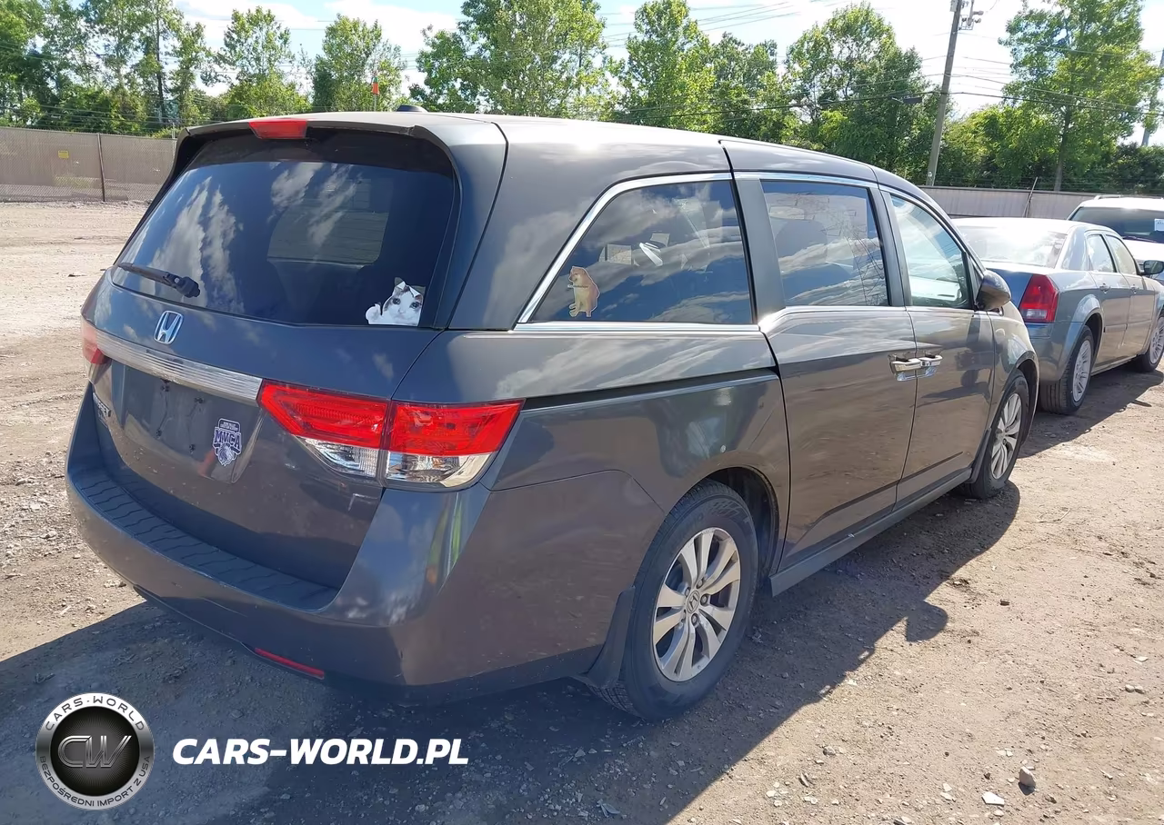 2014 Honda Odyssey Ex-L VIN:5FNRL5H60EB101777 - 4
