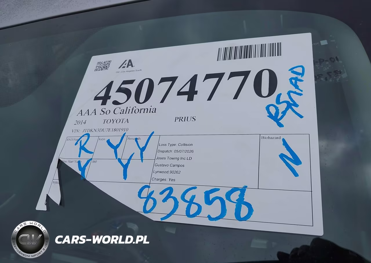2014 Toyota Prius Three VIN:JTDKN3DU7E1801910 - 17