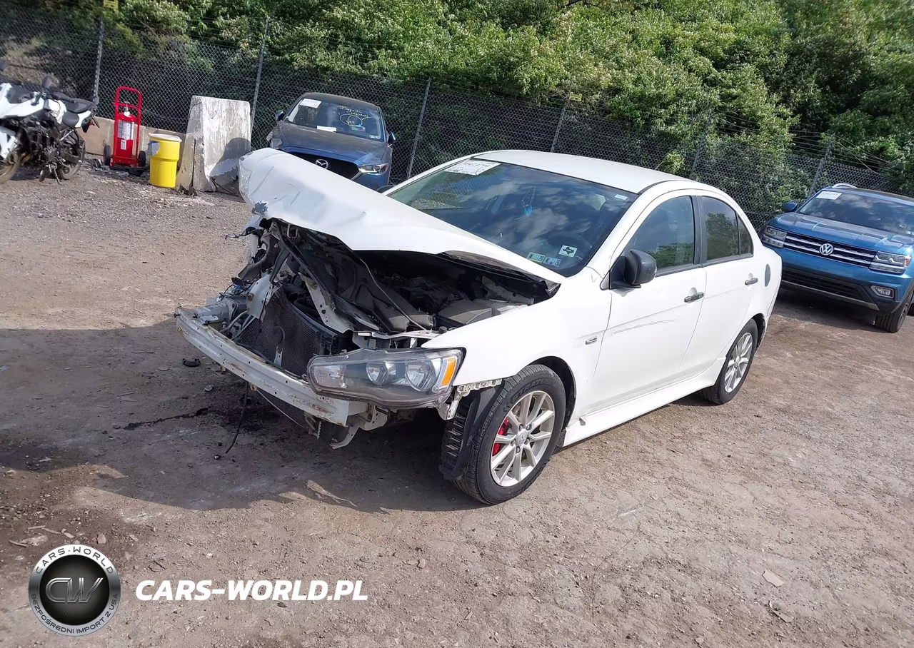 2015 Mitsubishi Lancer Es VIN:JA32U2FU3FU005115 - 2