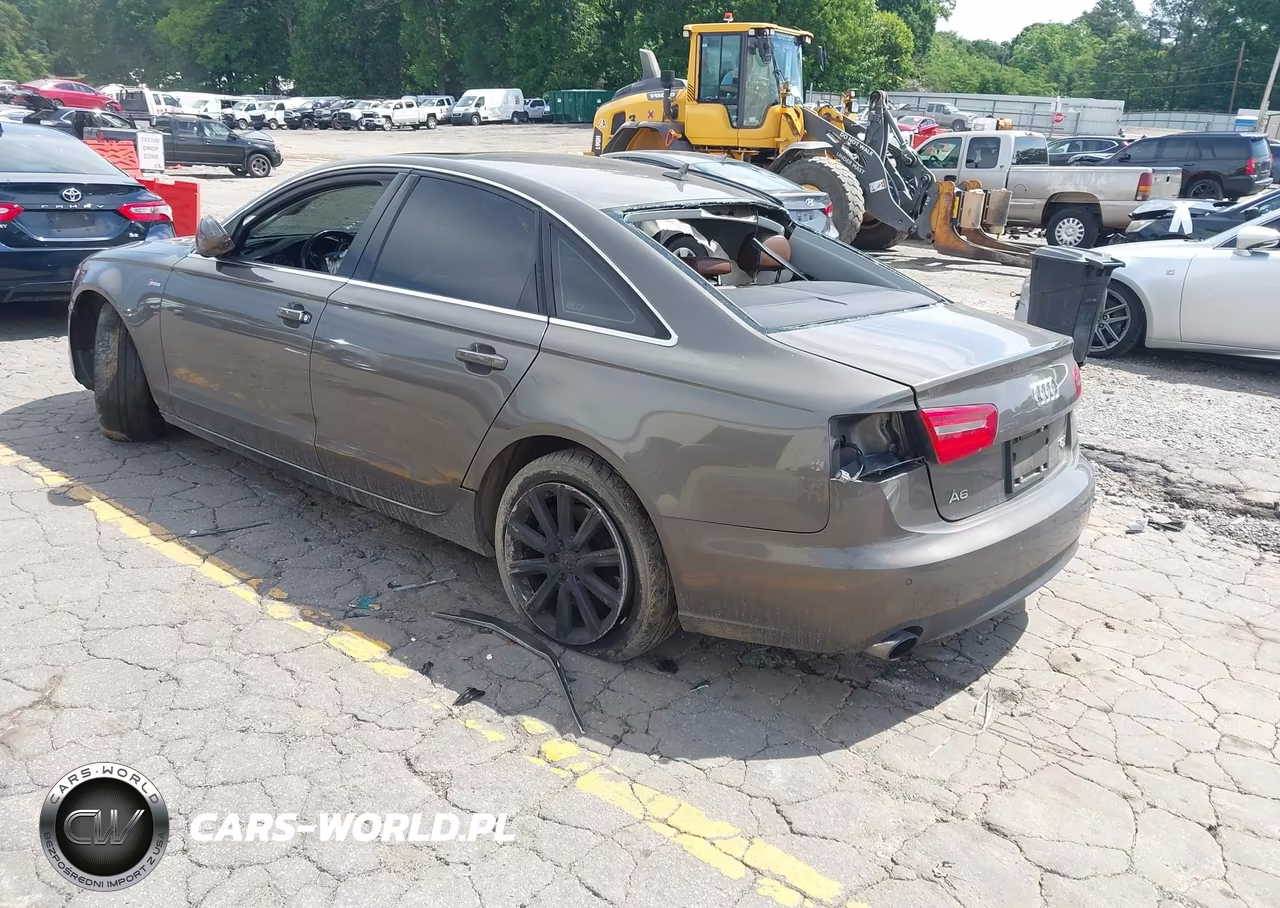 2013 Audi A6 3.0T Premium VIN:WAUGGAFC6DN070478 - 3