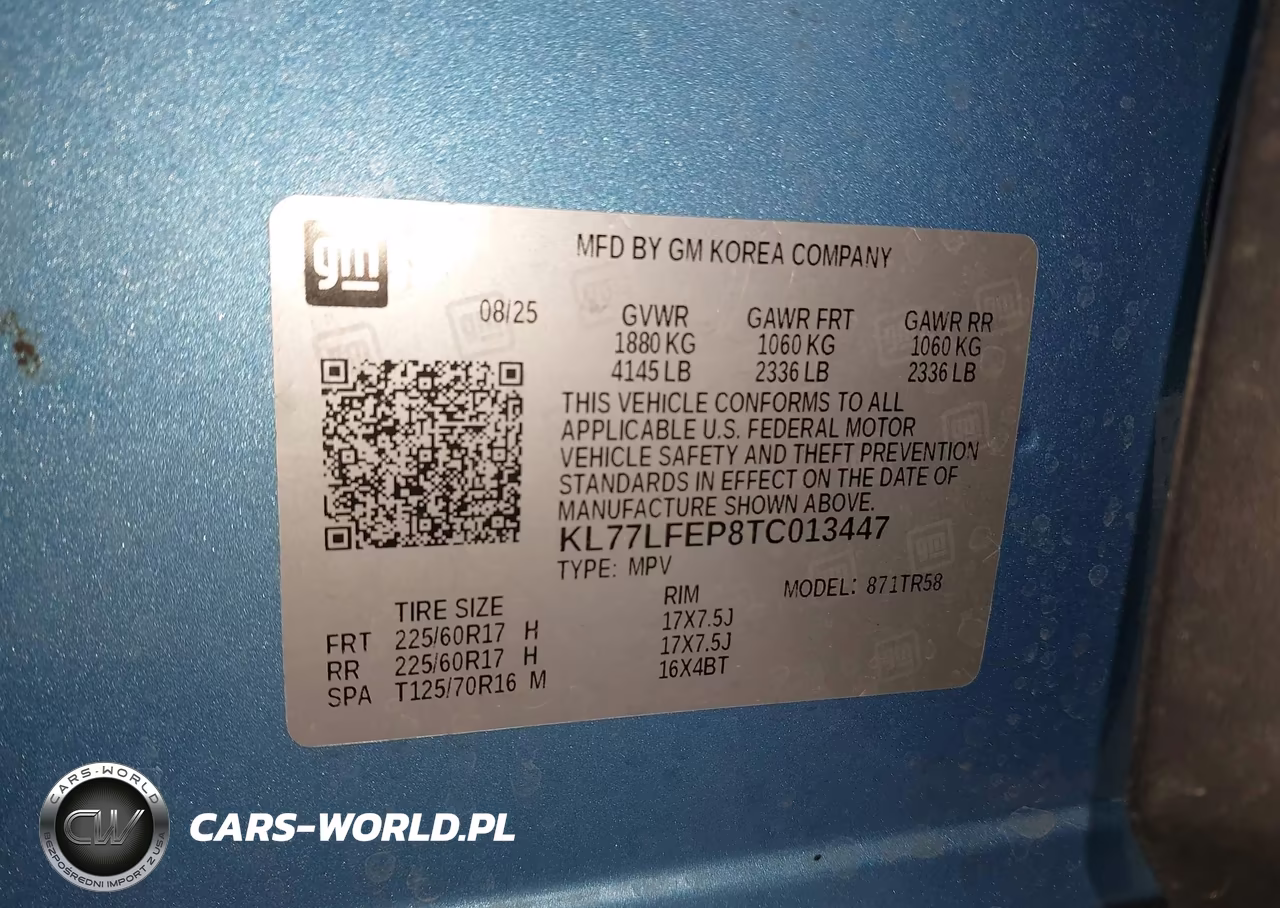 2026 Chevrolet Trax Fwd Ls VIN:KL77LFEP8TC013447 - 9