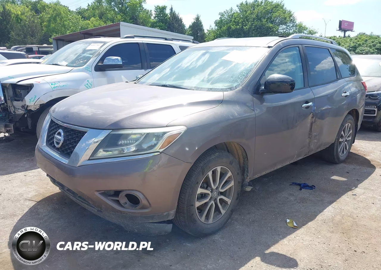2013 Nissan Pathfinder Sv VIN:5N1AR2MN0DC672460 - 2
