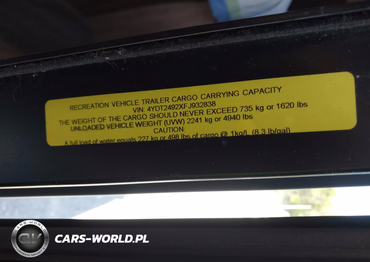 2015 Coleman Travel Trlr VIN:4YDT2492XFJ932838 - 9