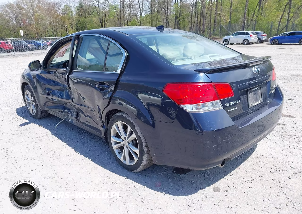 2013 Subaru Legacy 2.5I Limited VIN:4S3BMBK60D3019534 - 3