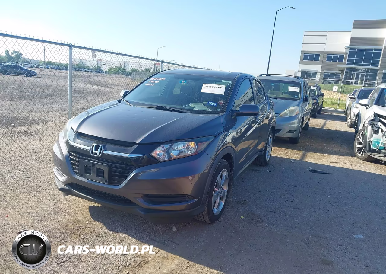 2017 Honda Hr-V Lx VIN:3CZRU5H33HG700328 - 2