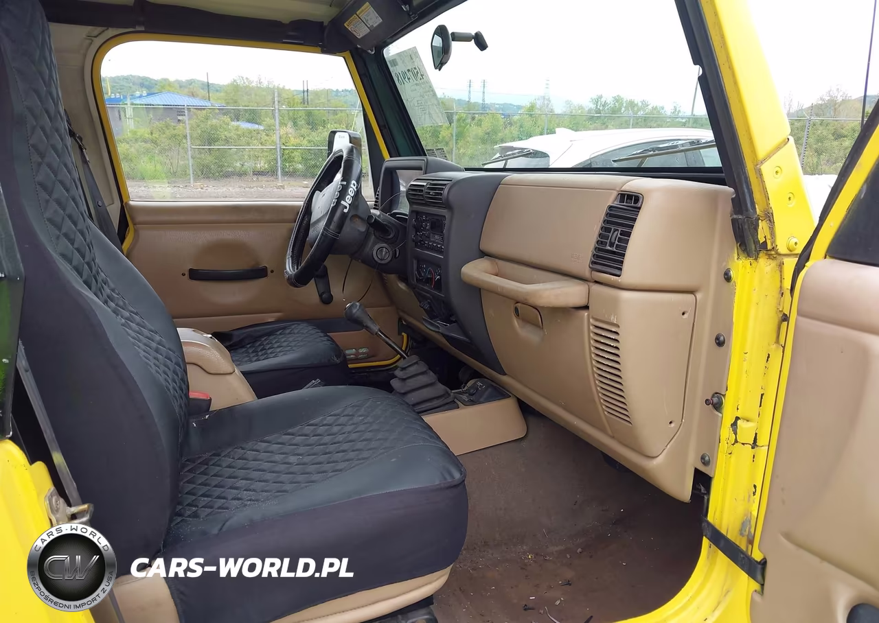 2001 Jeep Wrangler Se VIN:1J4FA29P81P343029 - 5