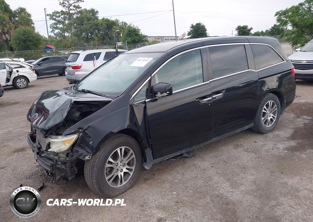 2012 Honda Odyssey Ex-L VIN:5FNRL5H63CB121955 - 2