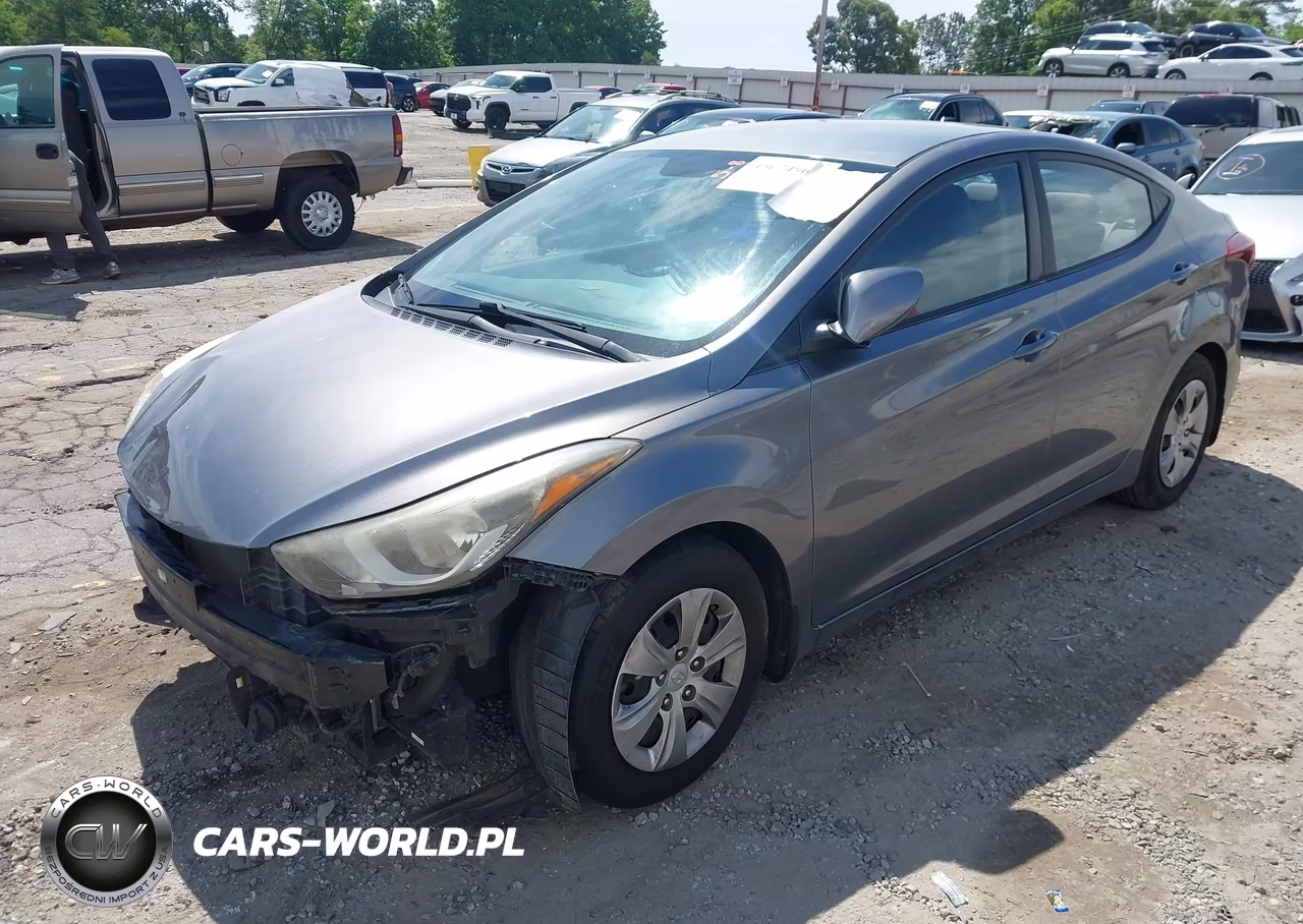 2016 Hyundai Elantra Se VIN:KMHDH4AE3GU645770 - 2