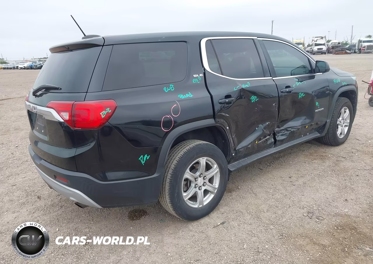 2018 GMC Acadia Sle-1 VIN:1GKKNKLA5JZ233397 - 4