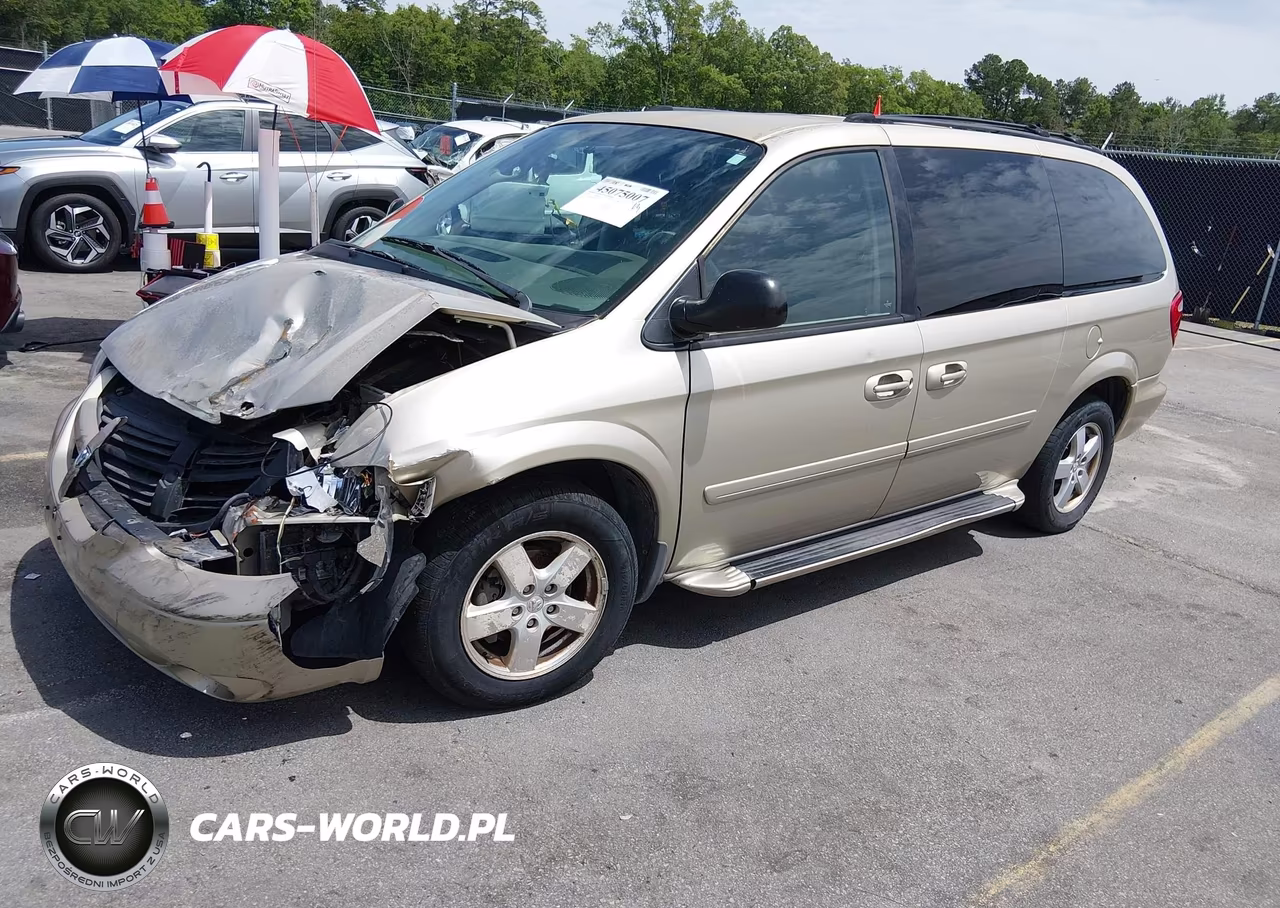2005 Dodge Grand Caravan Sxt VIN:2D4GP44L05R516333 - 2