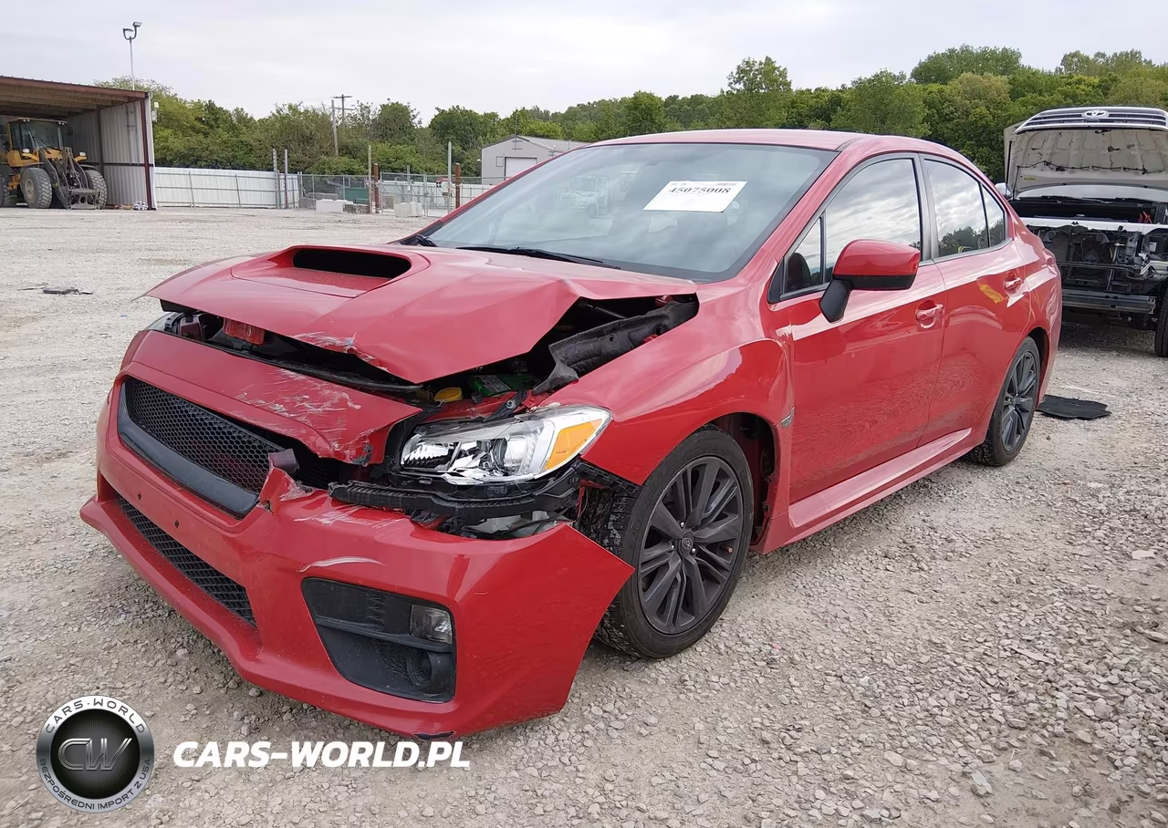 2015 Subaru Wrx VIN:JF1VA1A64F9835962 - 2