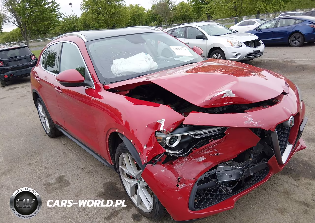 2018 Alfa Romeo Stelvio Ti Awd VIN:ZASFAKBN4J7B87089 - 1
