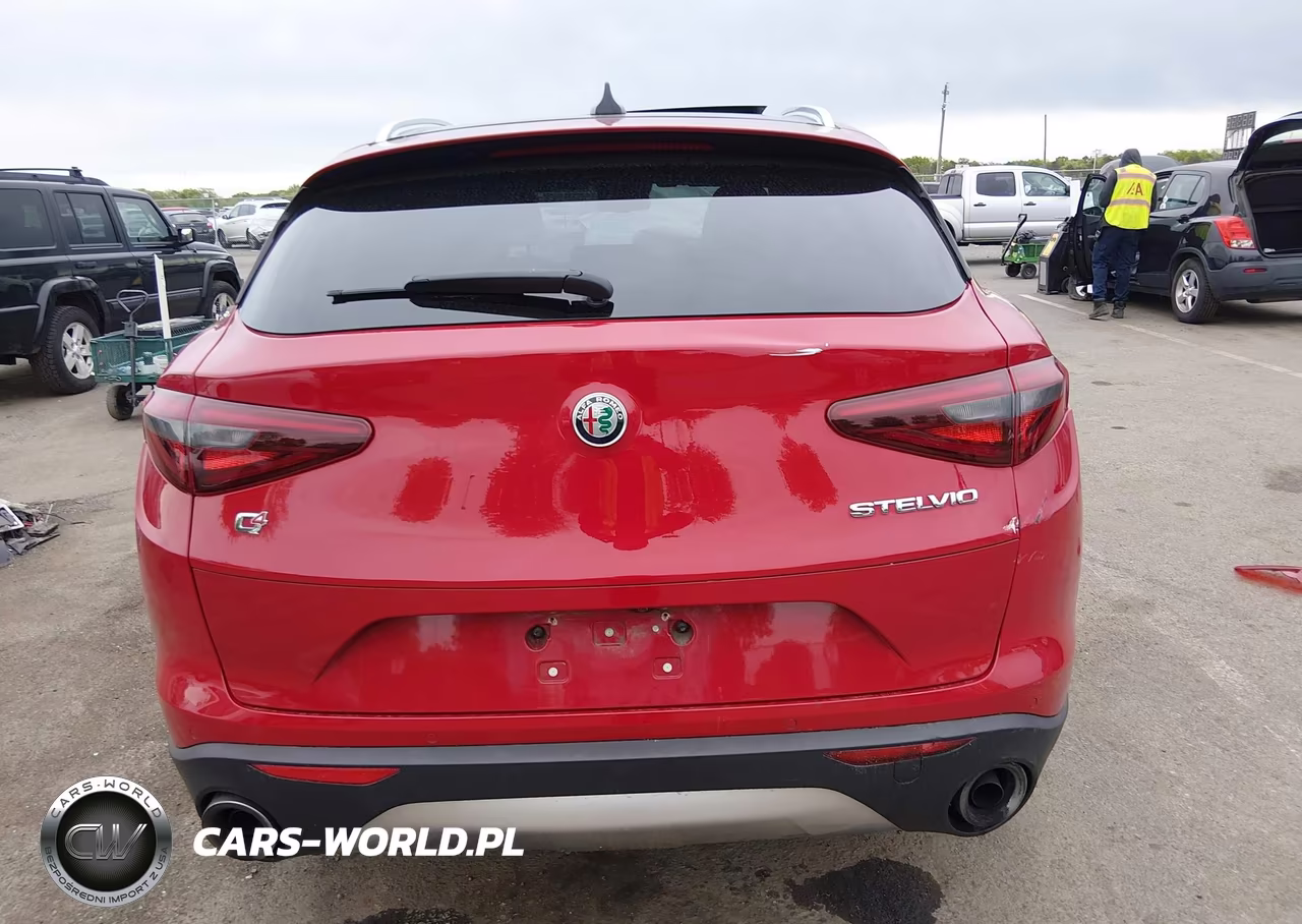 2018 Alfa Romeo Stelvio Ti Awd VIN:ZASFAKBN4J7B87089 - 16
