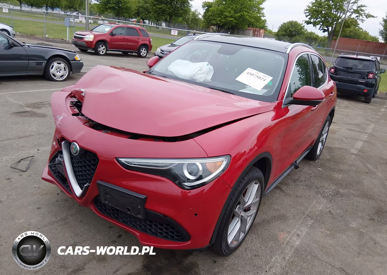 2018 Alfa Romeo Stelvio Ti Awd VIN:ZASFAKBN4J7B87089 - 2