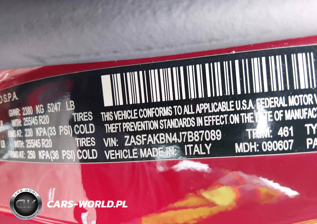 2018 Alfa Romeo Stelvio Ti Awd VIN:ZASFAKBN4J7B87089 - 9