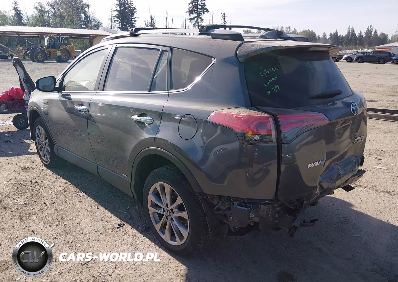 2017 Toyota Rav4 Hybrid Limited VIN:JTMDJREVXHD063571 - 3