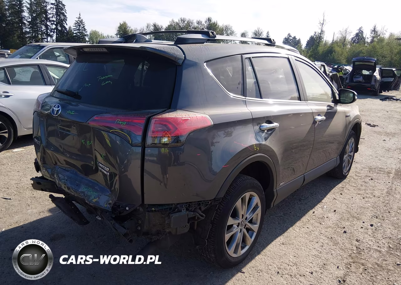 2017 Toyota Rav4 Hybrid Limited VIN:JTMDJREVXHD063571 - 4
