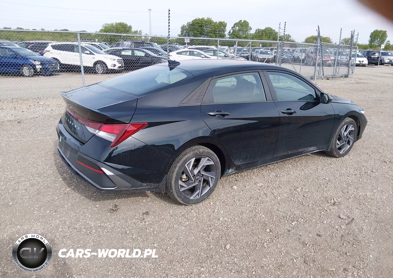 2025 Hyundai Elantra Sel Sport VIN:KMHLM4DG4SU872107 - 4