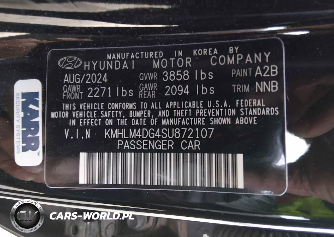 2025 Hyundai Elantra Sel Sport VIN:KMHLM4DG4SU872107 - 9