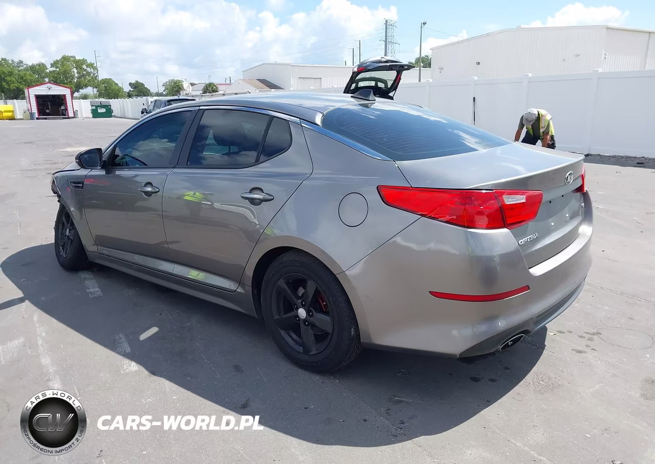 2015 Kia Optima Lx VIN:5XXGM4A70FG482031 - 3