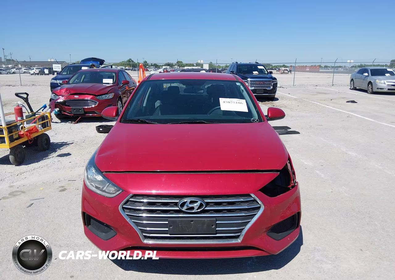 2022 Hyundai Accent Se VIN:3KPC24A6XNE168146 - 12
