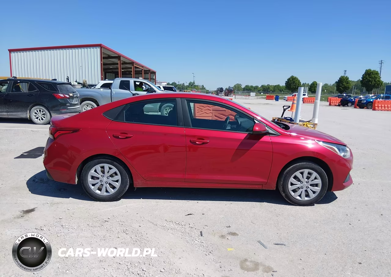 2022 Hyundai Accent Se VIN:3KPC24A6XNE168146 - 13