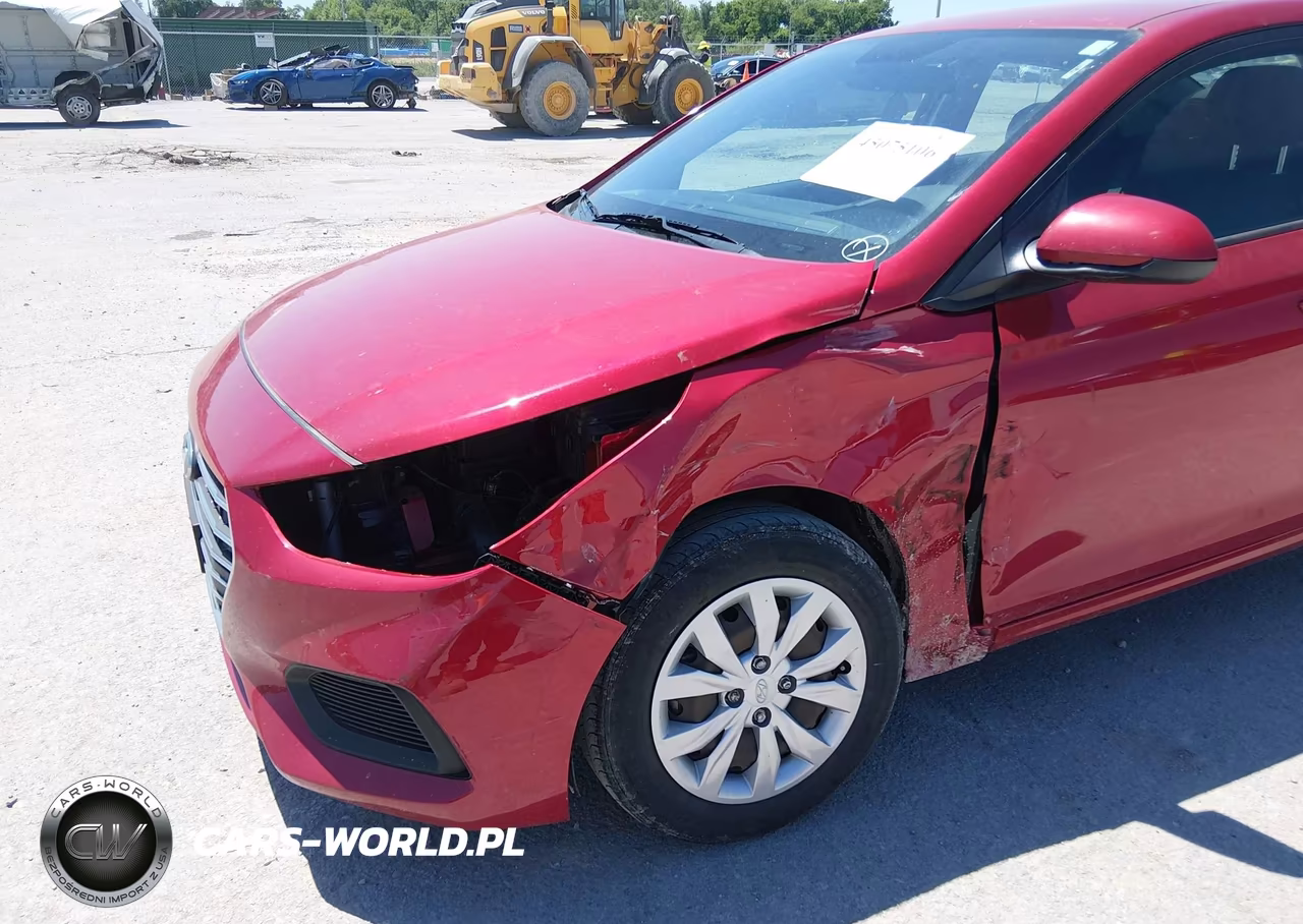 2022 Hyundai Accent Se VIN:3KPC24A6XNE168146 - 6