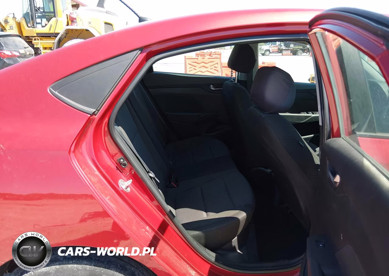 2022 Hyundai Accent Se VIN:3KPC24A6XNE168146 - 8