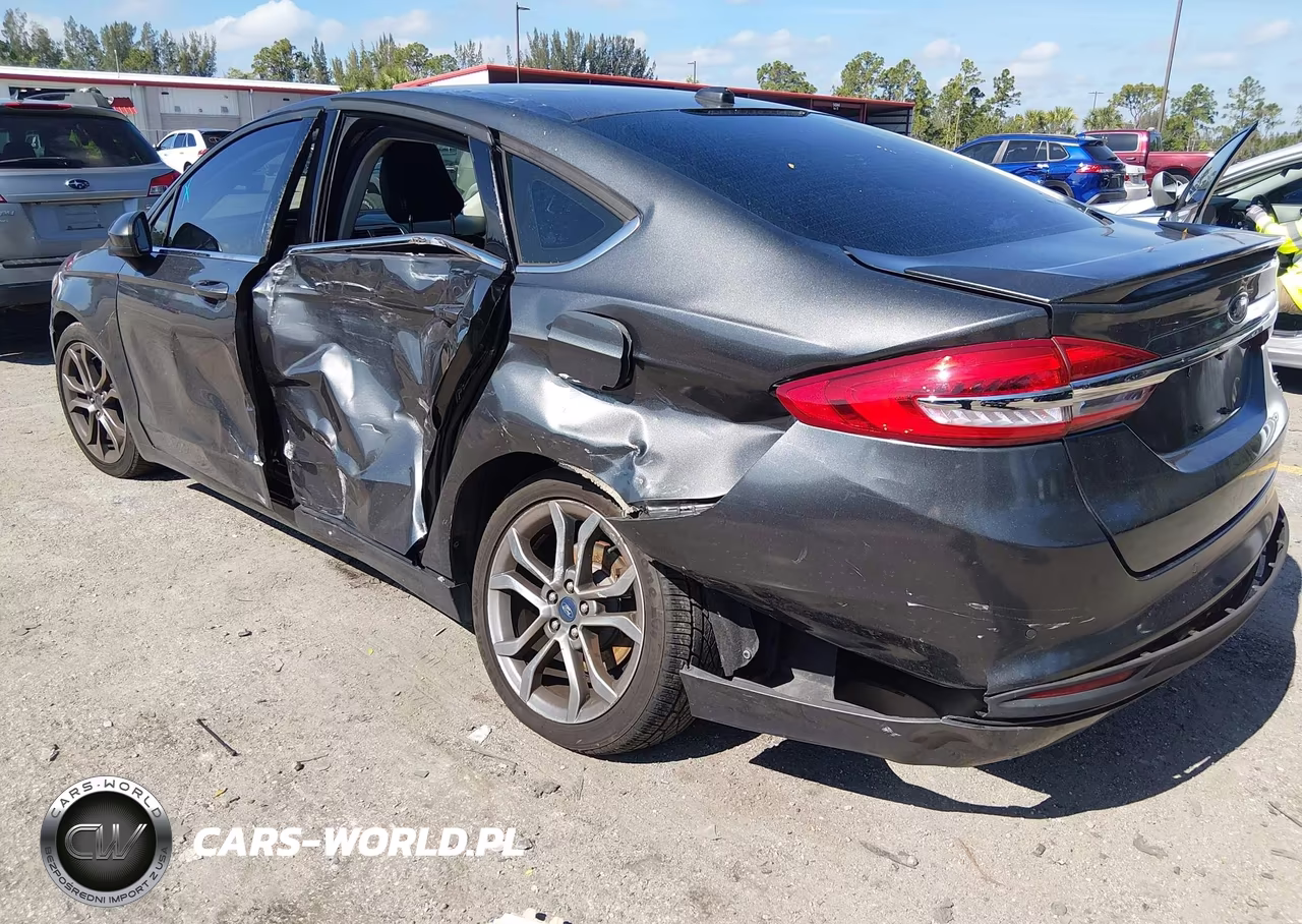 2017 Ford Fusion Se VIN:3FA6P0HD4HR250131 - 3