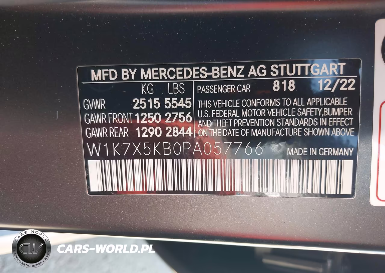 2023 Mercedes-Benz Amg Gt 43 4-Door Coupe VIN:W1K7X5KB0PA057766 - 9