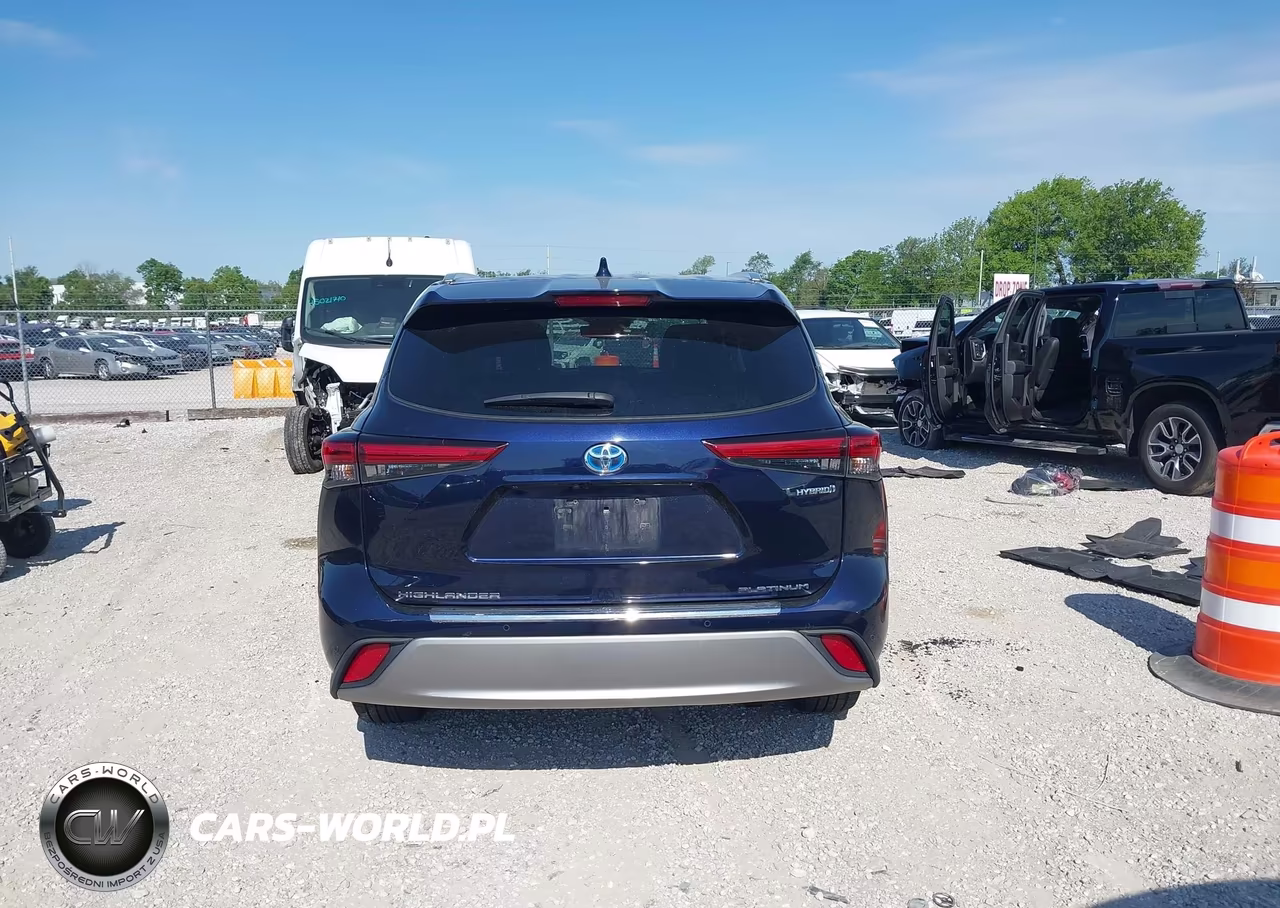 2021 Toyota Highlander Hybrid Platinum VIN:5TDEBRCH9MS031854 - 16