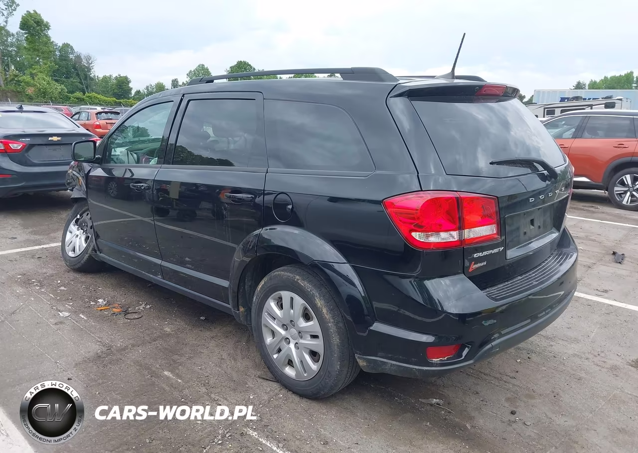2019 Dodge Journey Se VIN:3C4PDCBB7KT836848 - 3
