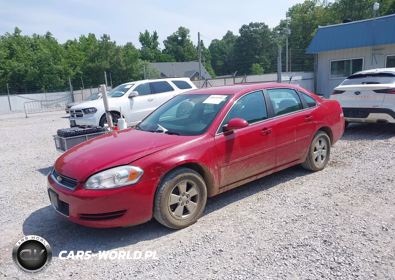 2008 Chevrolet Impala Lt VIN:2G1WT55N981208597 - 2