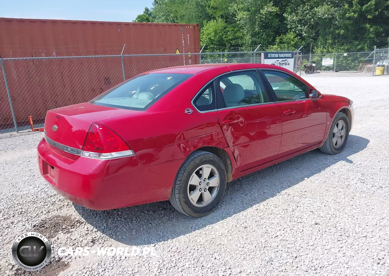 2008 Chevrolet Impala Lt VIN:2G1WT55N981208597 - 4