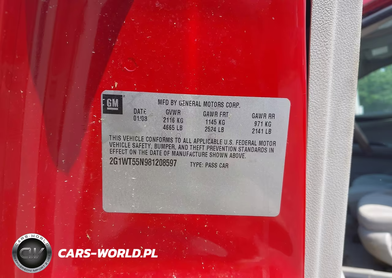 2008 Chevrolet Impala Lt VIN:2G1WT55N981208597 - 9