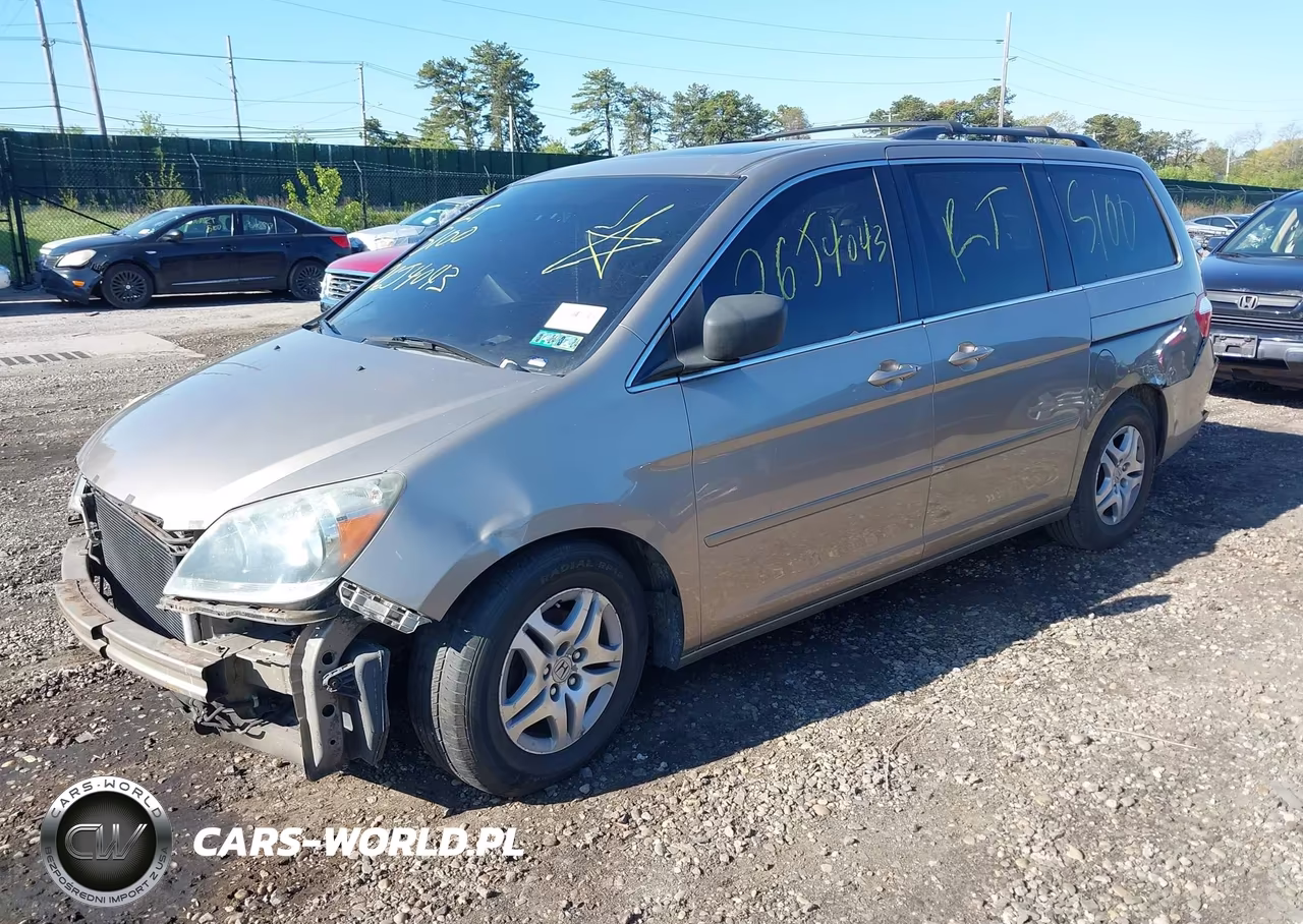 2007 Honda Odyssey Ex-L VIN:5FNRL38797B444247 - 2
