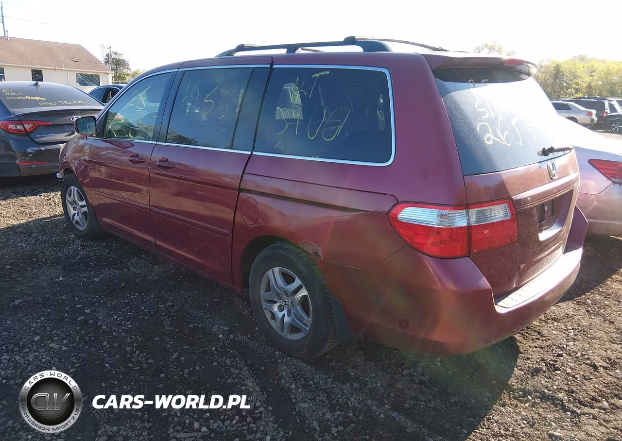 2005 Honda Odyssey Ex-L VIN:5FNRL38725B080220 - 3