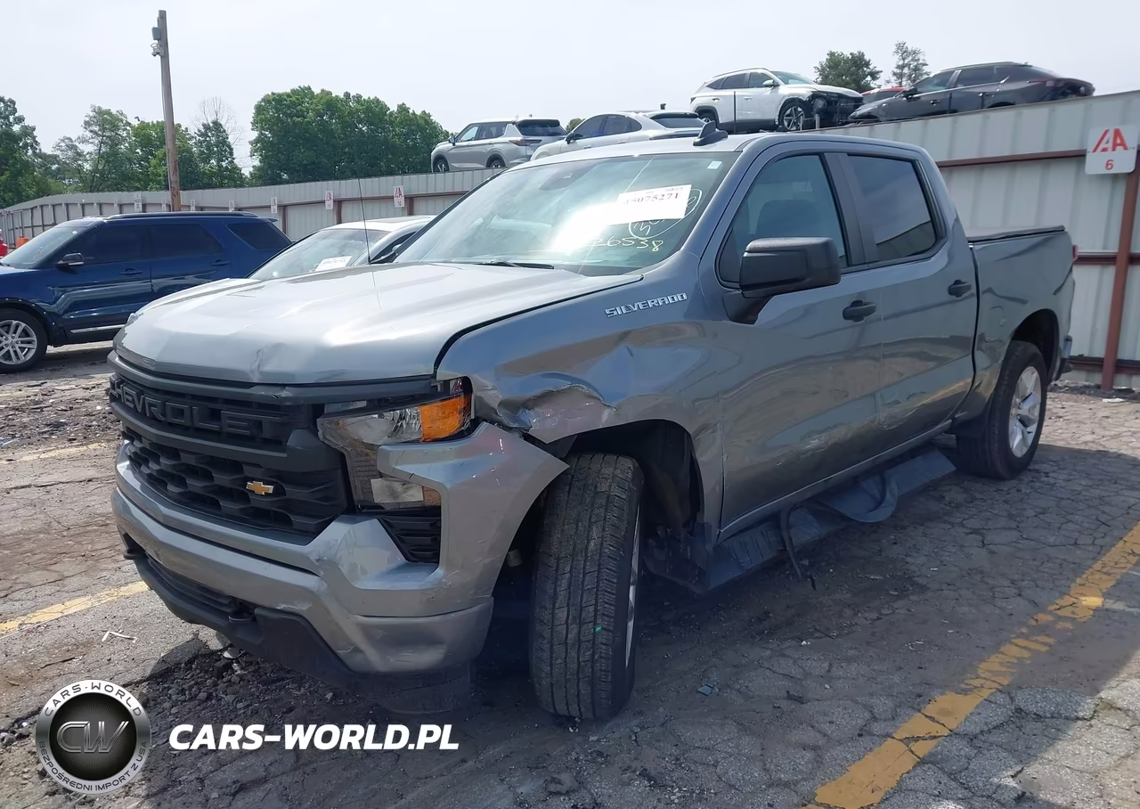 2024 Chevrolet Silverado 1500 2Wd Short Bed Custom VIN:1GCPABEK8RZ226538 - 2